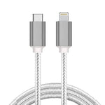 Momo MO-011013 Type-C To Lightning Cable 30W Fast Charging 1.2m - White