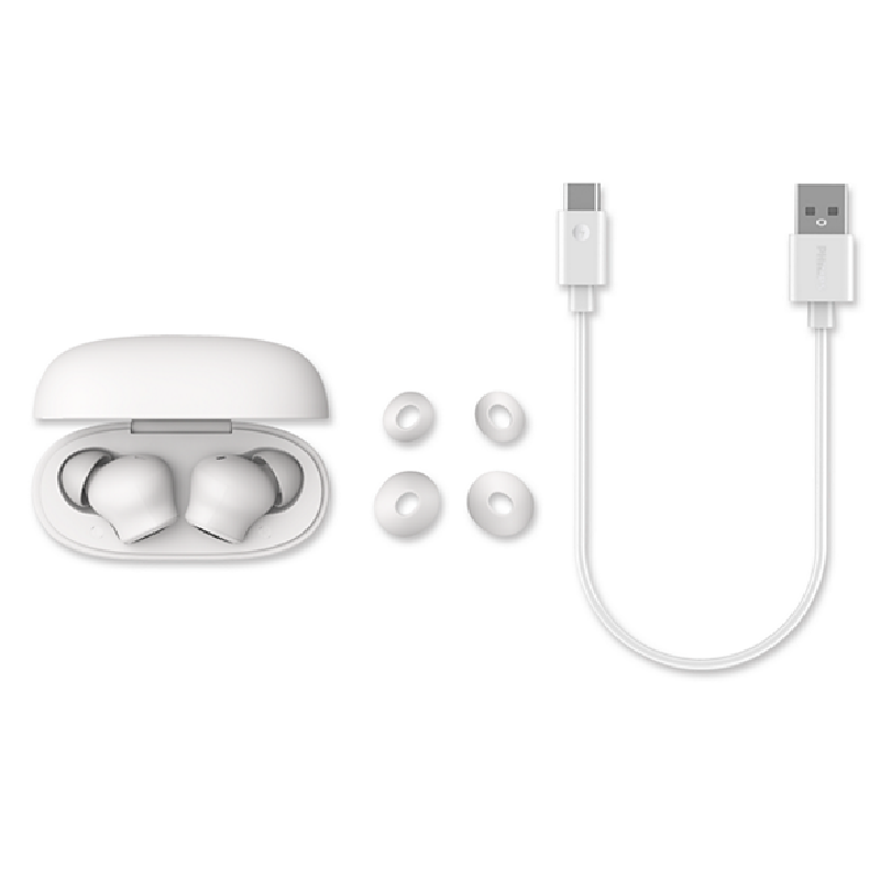 Philips 1000 series True Wireless Headphones, 1109BK/97 - White