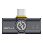 Hollyland Lark M2 Wireless Lavalier Microphone Combo (USB-C + Lighting) 