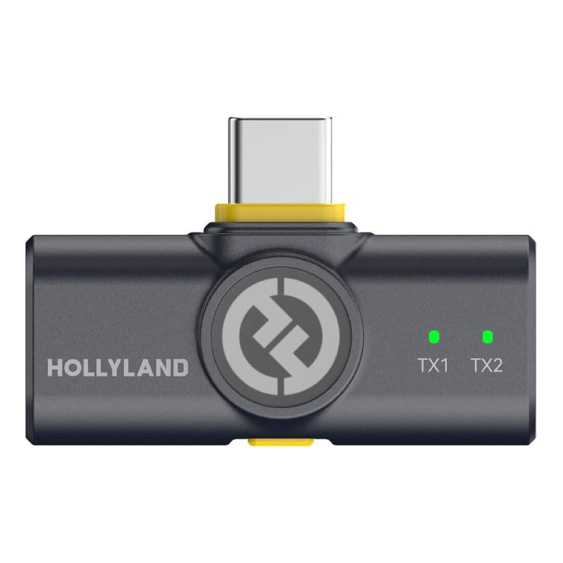 Hollyland Lark M2 Wireless Lavalier Microphone Combo (USB-C + Lighting) 