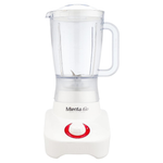 Mienta Blender With 2 Mills, 1.5 Liter, 600 Watt, BL1221A - White