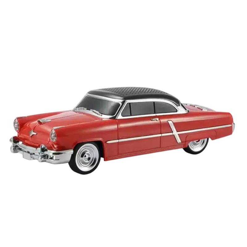 EVO 1957 Lincoln Classic Car Design Bluetooth Speaker - Red