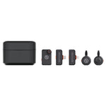 Hollyland Lark M2S Ultimate Combo (Camera RX+USB-C RX+Lightning RX) Wireless Lavalier Microphone - Black 