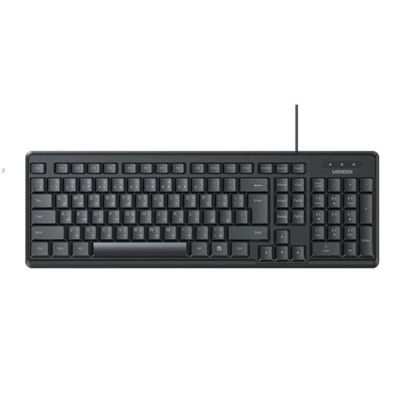 Ugreen MK330 USB Keyboard and Mouse - Black