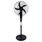 Zada Stand Fan 18 Inch 5 Blades, 50W, ZSF-182 - Black