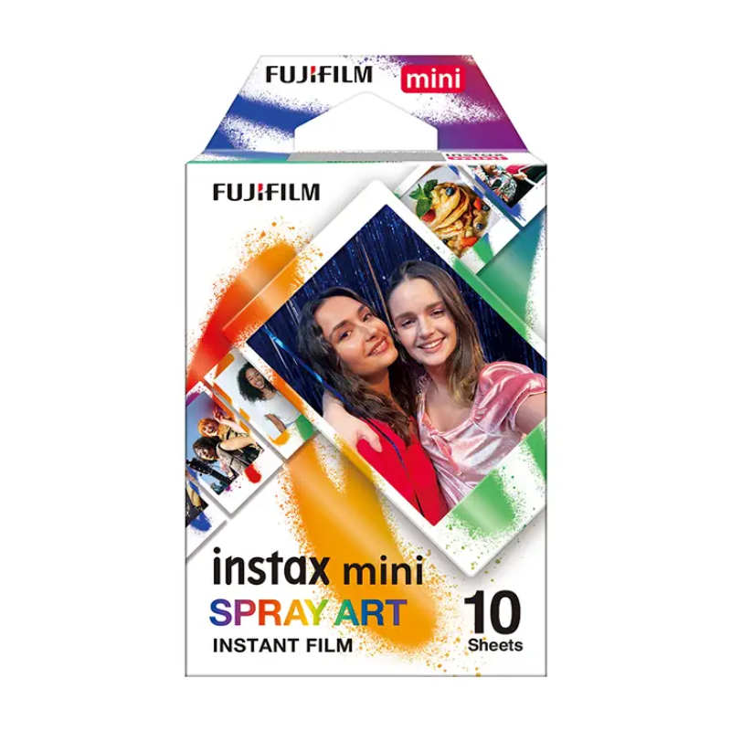 FUJIFILM Instax Mini Spray Art Film {10 Sheets}