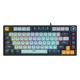 فانتيك MK875V2 لوحة مفاتيح ألعاب سلكية أزرق سماوي