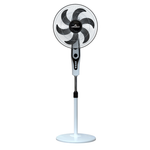 Armadillo Stand Fan 18" 70W, 6 Blades, 3 Speeds, White