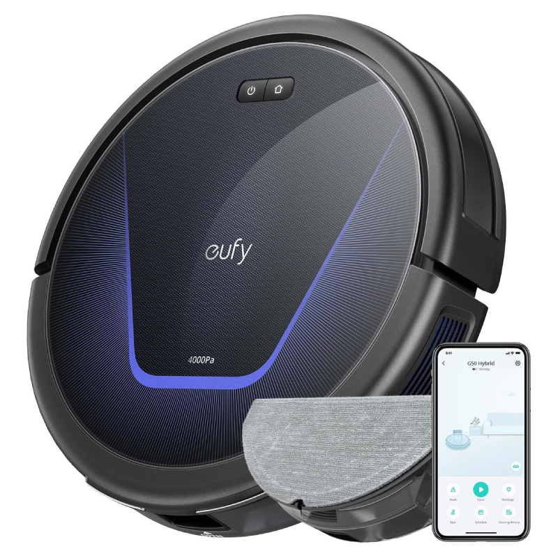 Anker Eufy Robot Vacuum G50 Hybrid, T2212G11 - Black