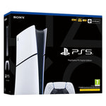 Sony PlayStation 5 Slim, 1TB SSD, with Wireless Controller (IBS 1Y Warranty) - White