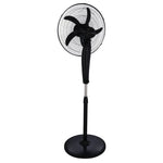 Zada Stand Fan 18 Inch 5 Blades, 50W, ZSF-182 - Black