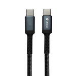 Genai Q18 Type-C To Type-C Cable 100W Super Fast Charging 1m - Black