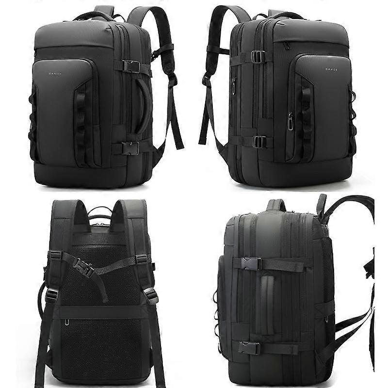 BANGE BG-3055 Men Large Capacity Shoulder Bag - Black