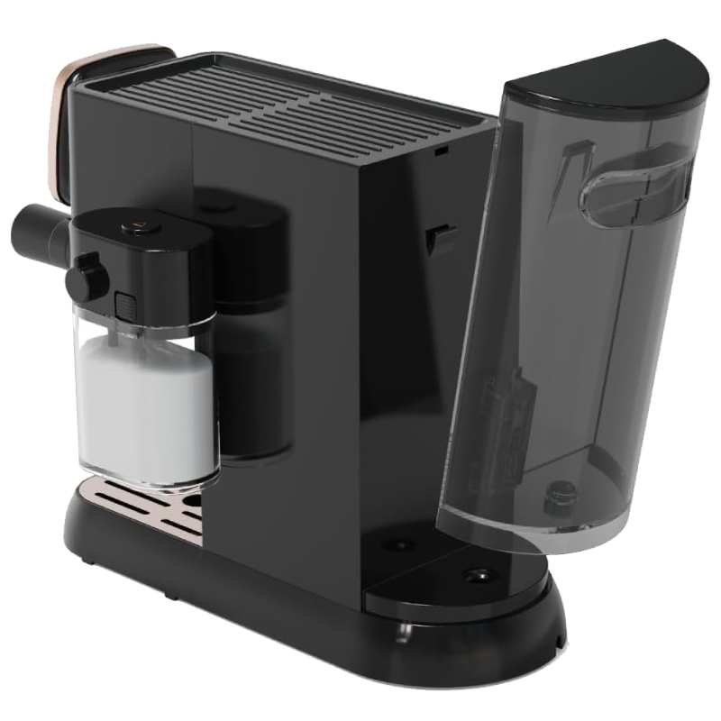 Okka Solo M Copper Espresso Machine ,1630W, OK0032-0400 - Black