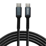 Genai Q18 Type-C To Type-C Cable 100W Super Fast Charging 1m - Black