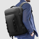 BANGE BG-3055 Men Large Capacity Shoulder Bag - Black