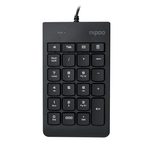 Rapoo K10 Wired Numeric Keyboard - Black