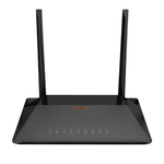 D-Link DSL-224 Wireless N300 VDSL2/ADSL2+ Modem Router - Black