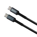 Genai Q18 Type-C To Type-C Cable 100W Super Fast Charging 1m - Black