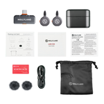 Hollyland LARK M2S Duo (with USB-C RX) Wireless Microphone - Space Gray