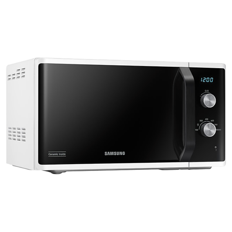Samsung Microwave, 23 Liters, 800 Watts, Digital Screen, MS23K3614AW-GY - White