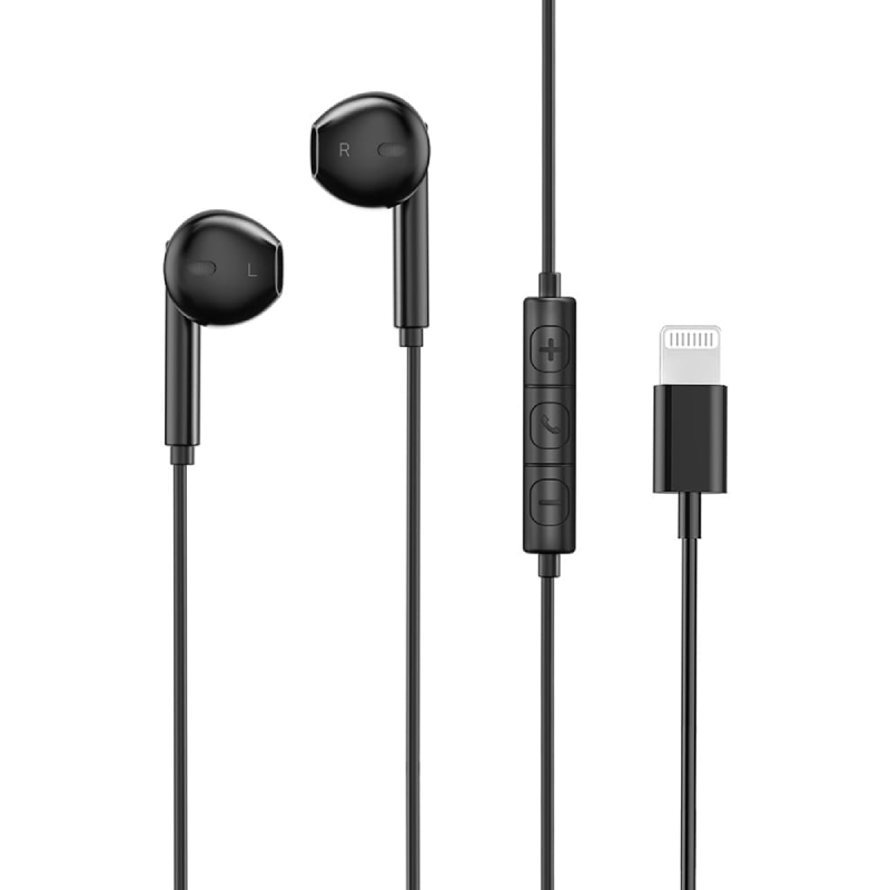 
RAVPower RP-BH1005 Wired Earphone with Lightning Connector-Black 
