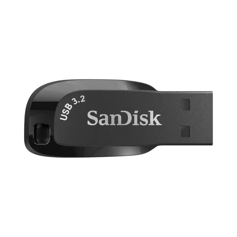 SanDisk Ultra Shift USB 3.2 Gen 1 Flash Drive - 32GB - Black