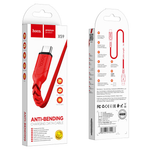 Hoco Cable Type-C To USB 2M 3A Anti-Bending X59 - Red