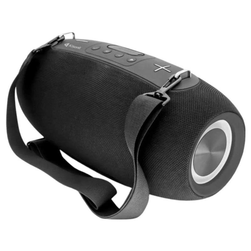 Kisonli K8 RGB Bluetooth Speaker 50W Powerful - Black