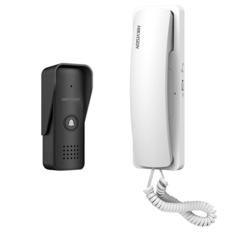 Hikvision DS-KIS103 Two-Wire Analog Audio Intercom Kit