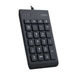 Rapoo K10 Wired Numeric Keyboard - Black