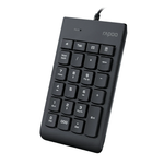 Rapoo K10 Wired Numeric Keyboard - Black