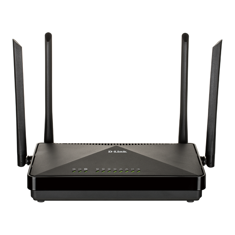 D-Link DSL-245 Wireless ADSL2+/VDSL2 Modem Router - Black