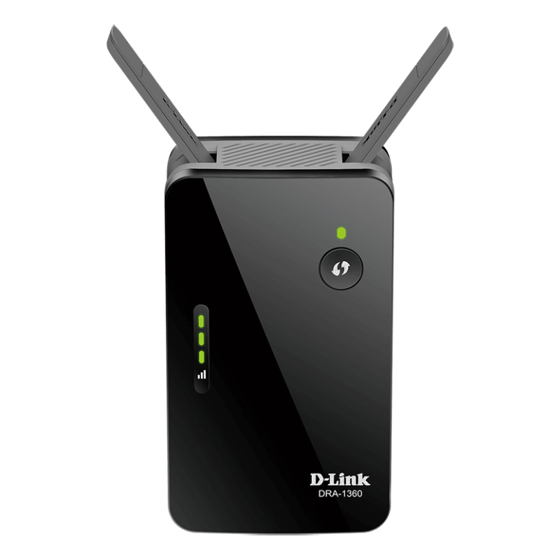 D-Link AC1300 Mesh Range Extender, DRA-1360 - Black
