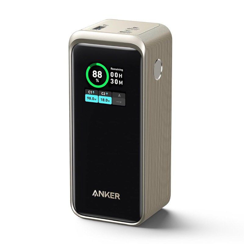 Anker Prime Power Bank 20,000mAh 200W, A13360B1 - Golden