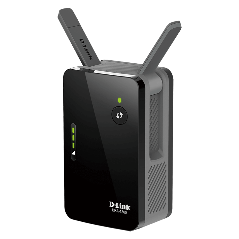 D-Link AC1300 Mesh Range Extender, DRA-1360 - Black