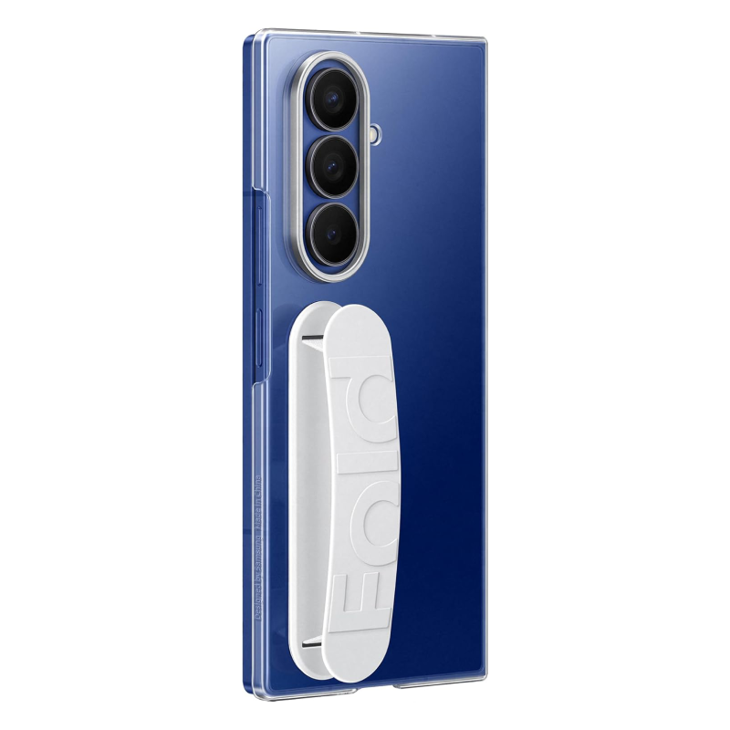 Samsung Galaxy Z Fold7 Clear Grip Case - White