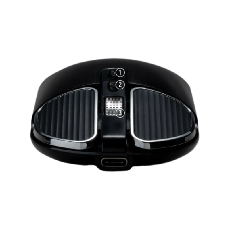 Cobraa GR-M203 Rechargeable Wireless Mouse - Black