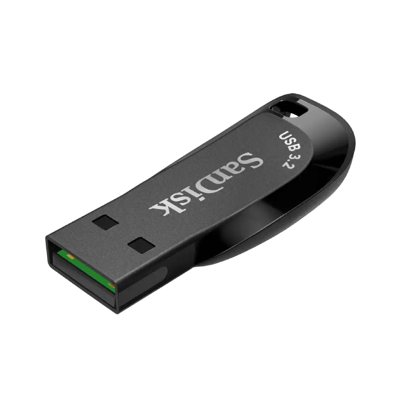 SanDisk Ultra Shift USB 3.2 Gen 1 Flash Drive - 32GB - Black