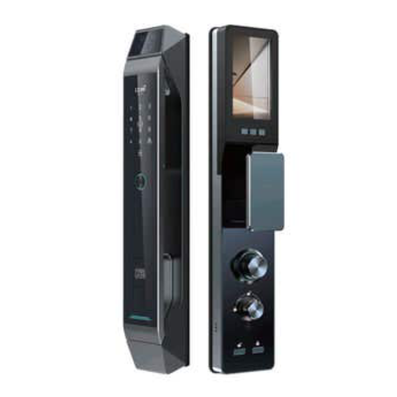 Lezn Electricity R8 Face Version Smart Door Lock - Blue
