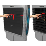 Mienta , Digital Air Cooler 2 Tanks, Breeze, 75L , AC49438B -Black

