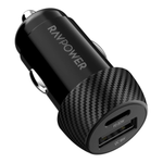 Ravpower RP-VC1016 20W Car charger 2 ports 1A 1C - Black