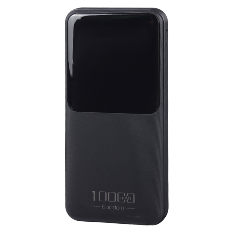 Earldom Power Bank PD , Fast Charger , 10000 MAH , 22.5 W, ET-PD37 - Black