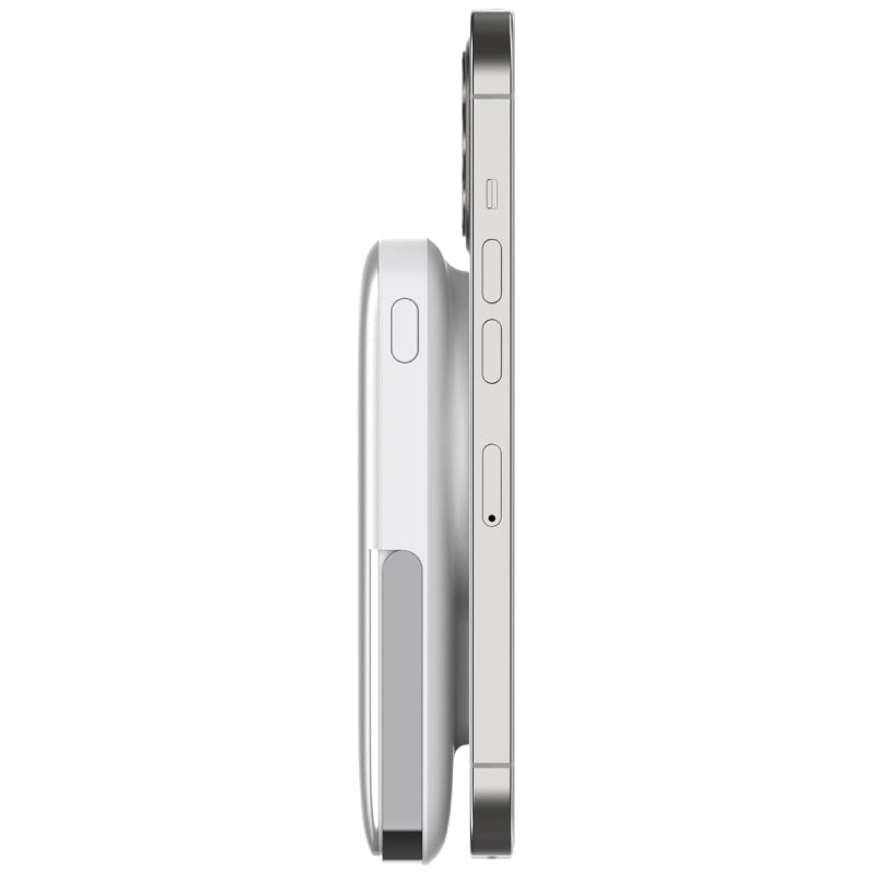 WiWU 3 in 1 Magnetic Wireless Power Bank 10000 mAh, Wi-P018 - White