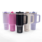 Tank Quencher, 1200ml, Stainless Steel Bottle, BPA free, insulated, Leakproof - Black
