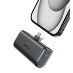 Anker Nano W 5,000 mAH 22.5W Built-In USB-C Connector, A1653H11 - Black 