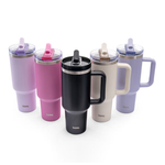 Tank Quencher, 1200ml, Stainless Steel Bottle, BPA free, insulated, Leakproof - Black