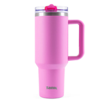 Tank Quencher, 1200ml, Stainless Steel Bottle, BPA free, insulated, Leakproof - Pink