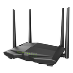 Tenda V12 AC1200 Dual-band Wi-Fi Gigabit VDSL/ADSL Modem Router - Black
