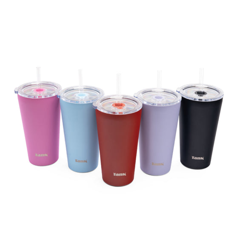 Tank Ice, 480ml, Stainless Steel Bottle, BPA free, insulated - Crystal Blue